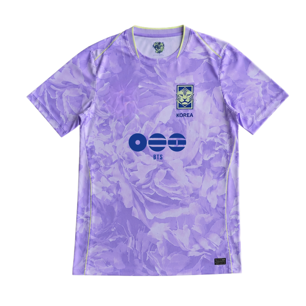 Camiseta BTS Purple Bloom - vista frontal