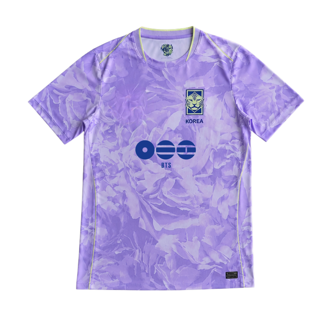 Camiseta BTS Purple Bloom - vista frontal