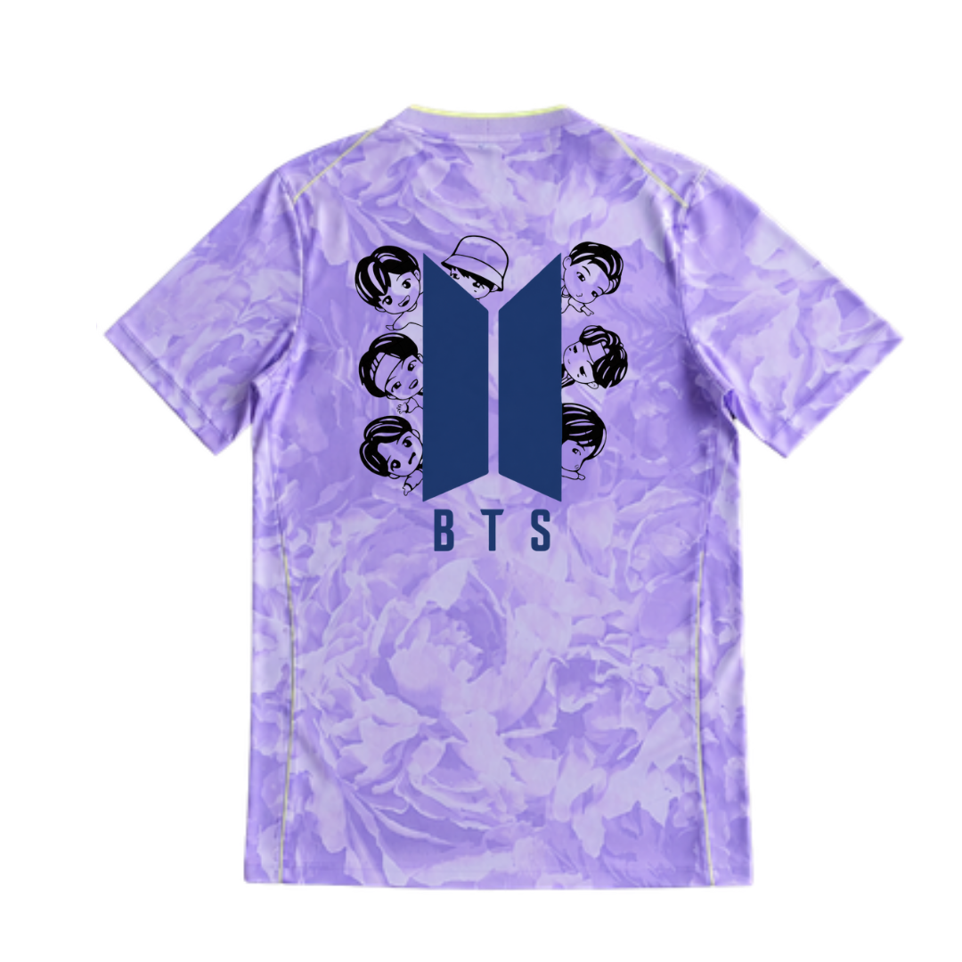 Camiseta BTS "Retrato Púrpura" - Edición Fandom Exclusiva - vista trasera