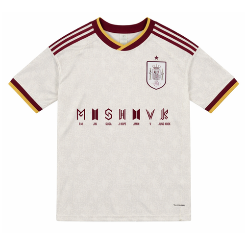 Camiseta BTS "España Iniciales de Miembros" - Edición Fandom Exclusiva - vista frontal
