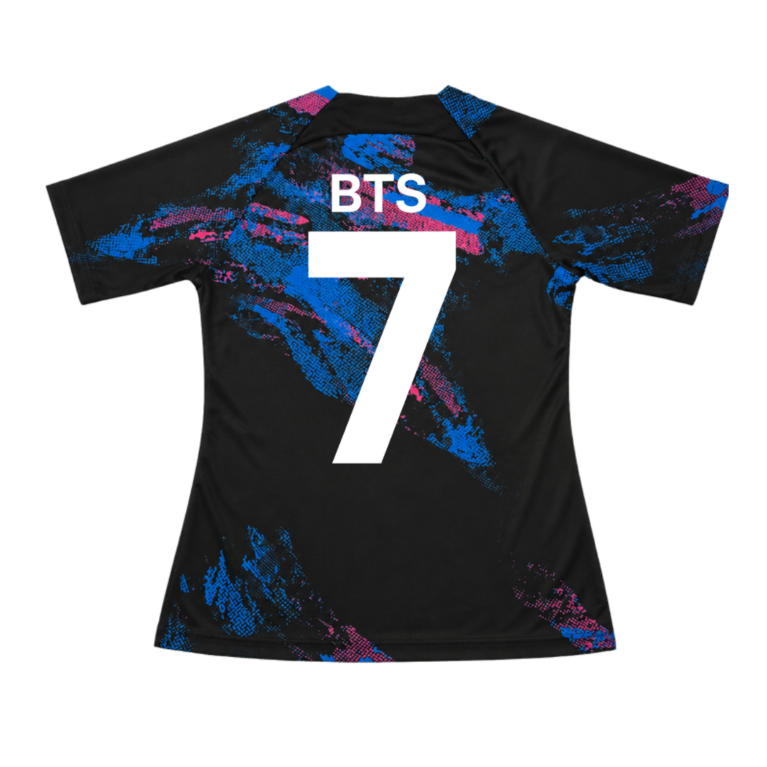 Camiseta BTS "Galaxia Negra" - Edición Fandom Exclusiva - vista trasera