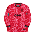 Camiseta BTS "Arirang Manga Larga Roja" - Edición Fandom Exclusiva - vista frontal
