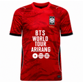 Camiseta BTS World Tour Arirang Rojo - vista frontal