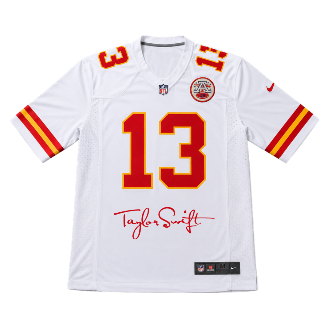 Jersey "Taylor Swift x Chiefs" - vista frontal