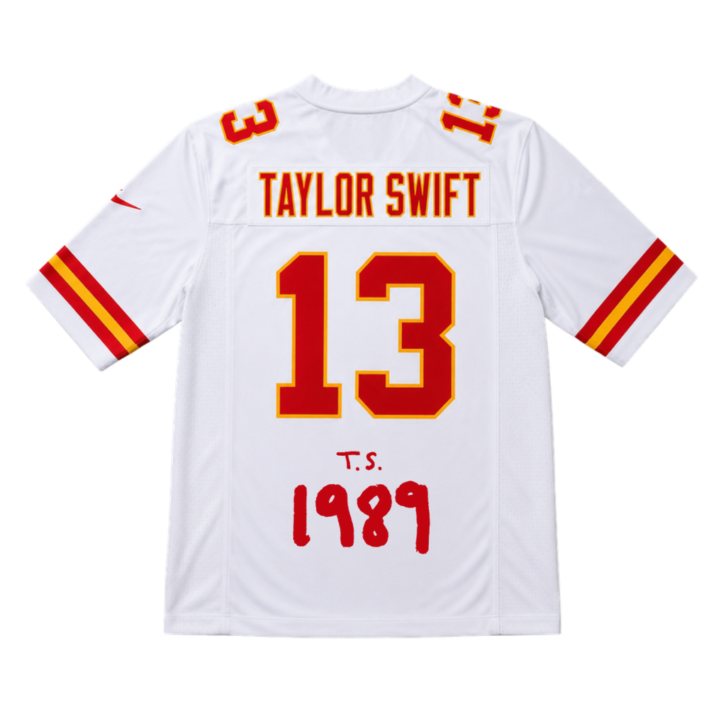 Jersey "Taylor Swift x Chiefs" - vista trasera