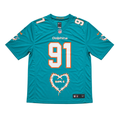 Jersey "Karol G x Dolphins - Bichota" - vista frontal