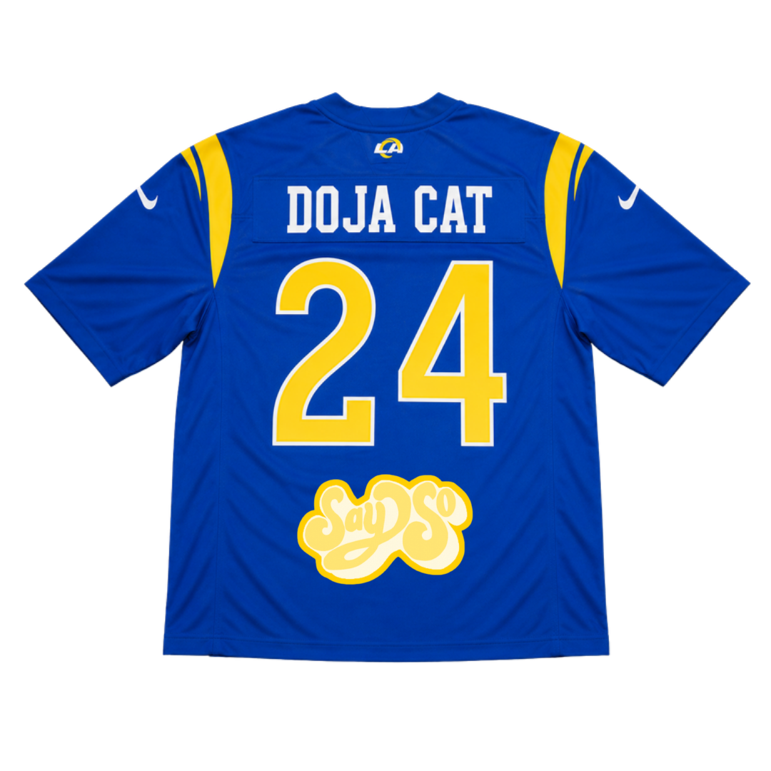 Jersey "Doja Cat x Rams" - vista trasera