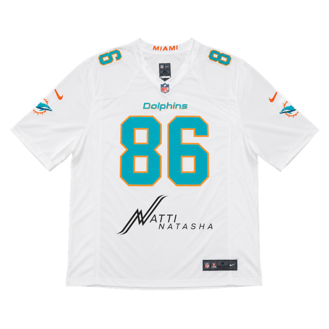 Jersey "Natti Natasha x Dolphins" - vista frontal