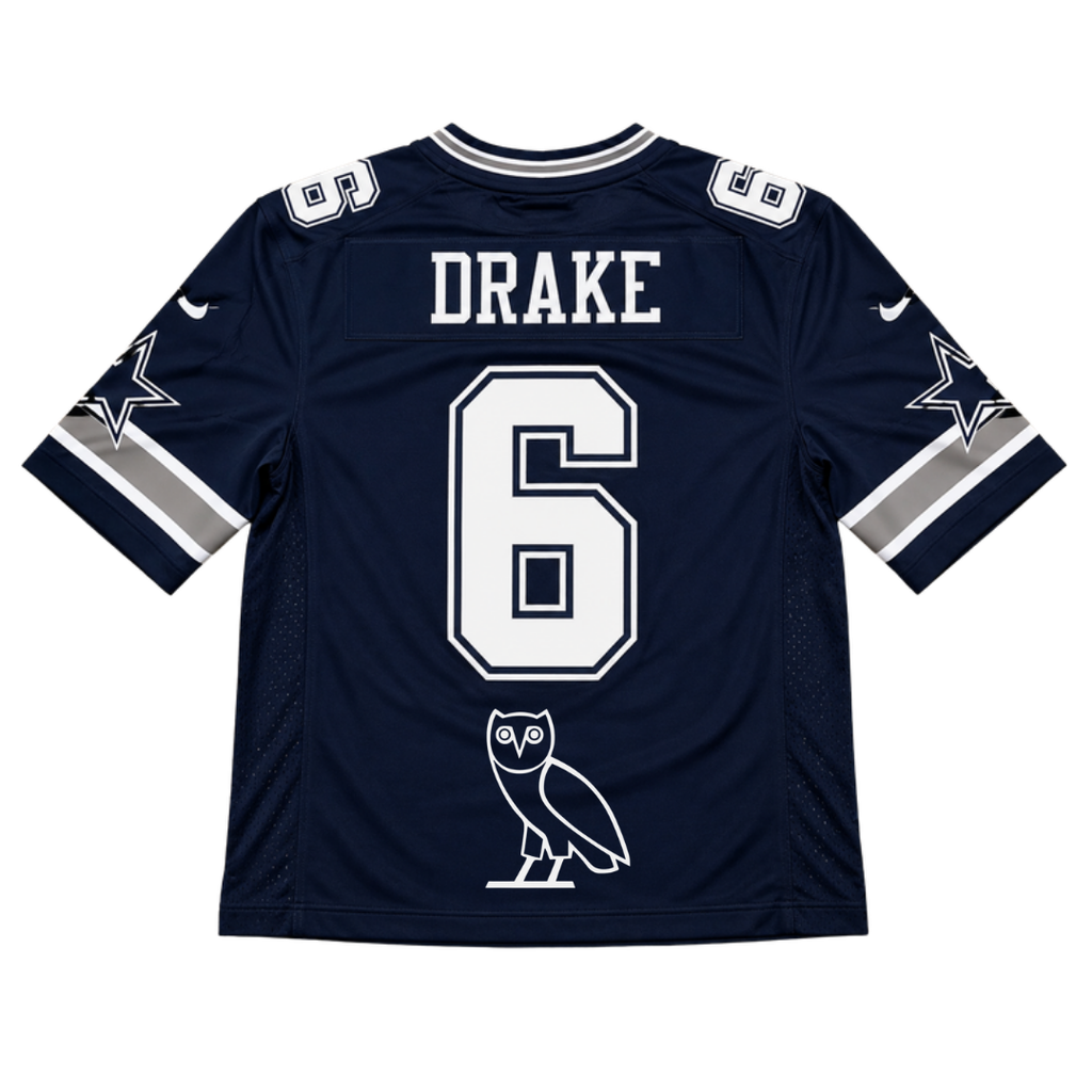Jersey "Drake x Cowboys - OVO" - vista trasera